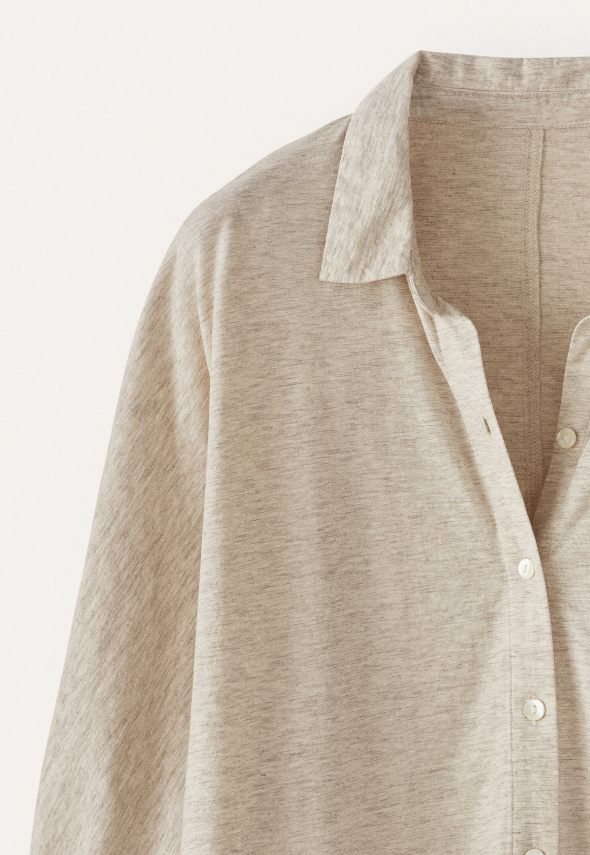 Jersey-Bluse