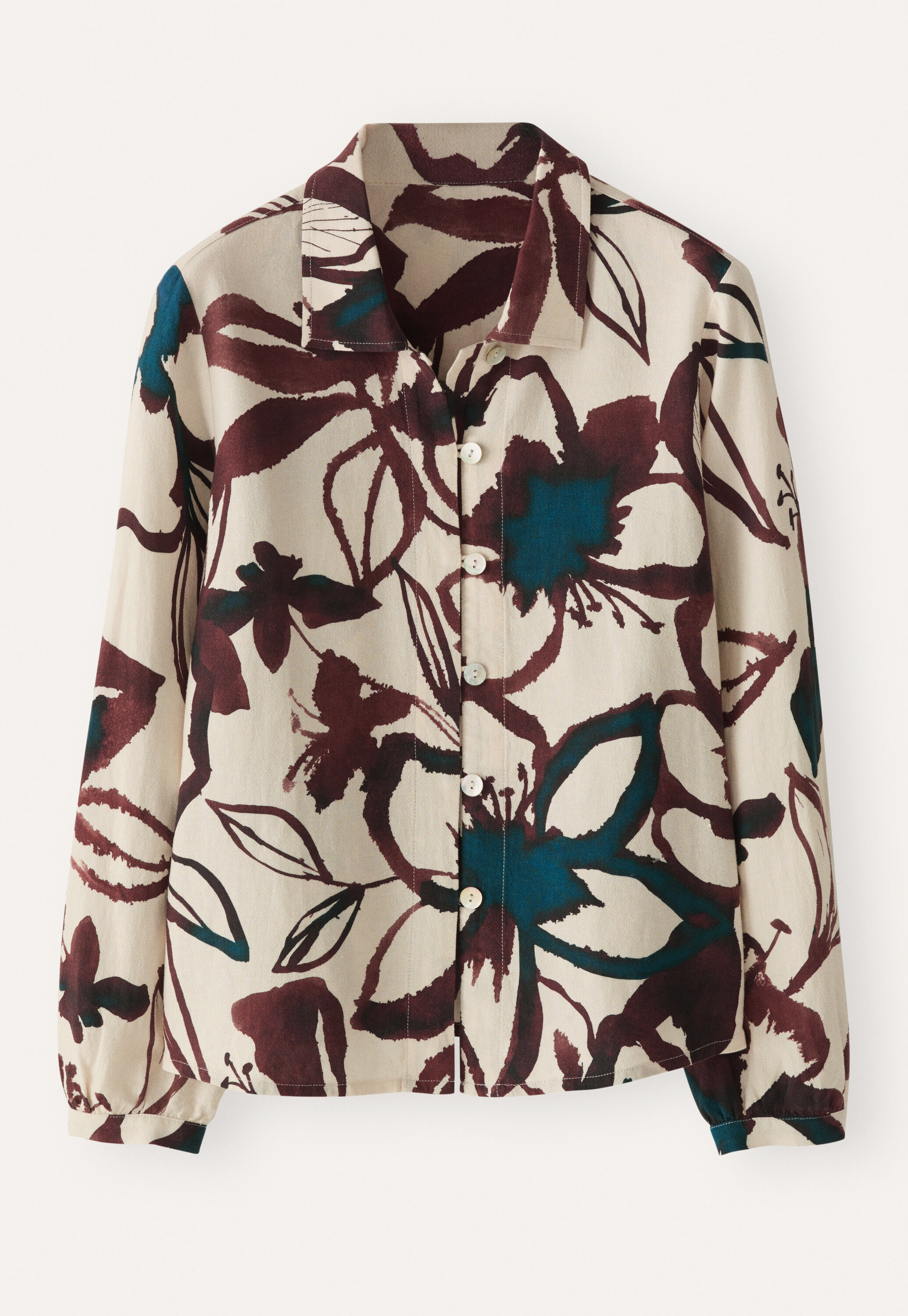 Bedruckte Bluse