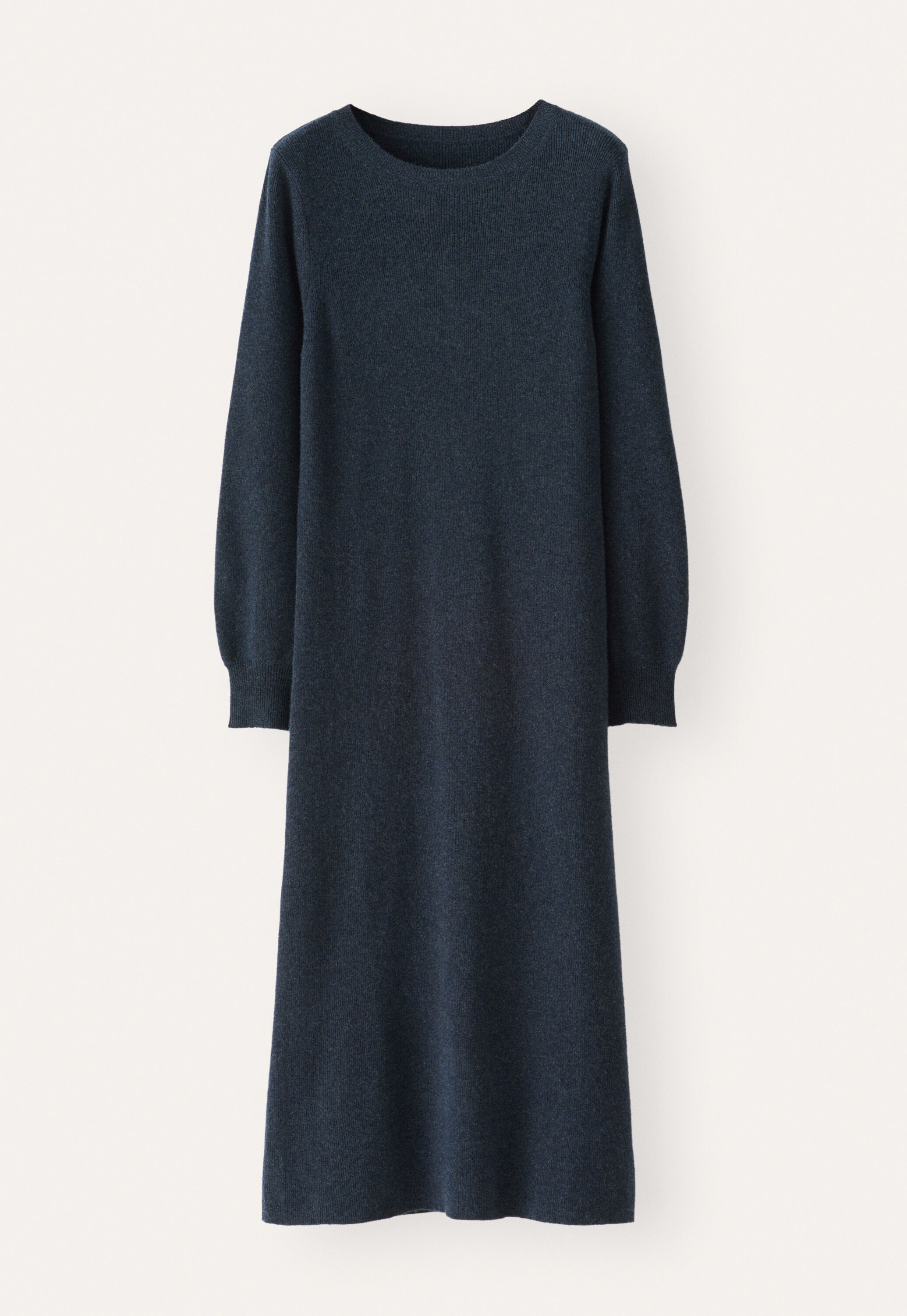 Langes Strickkleid