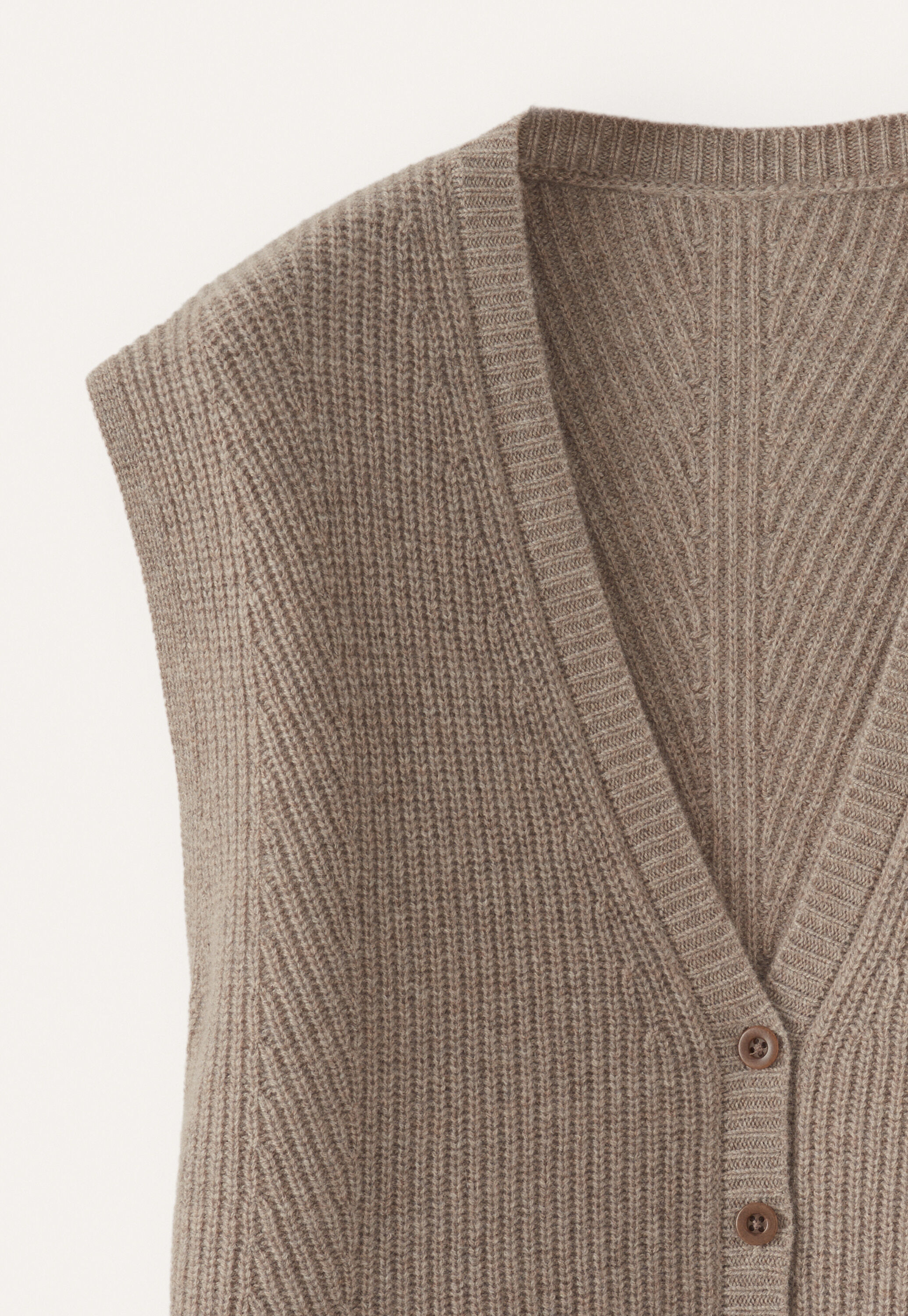 &Auml;rmelloser Cardigan