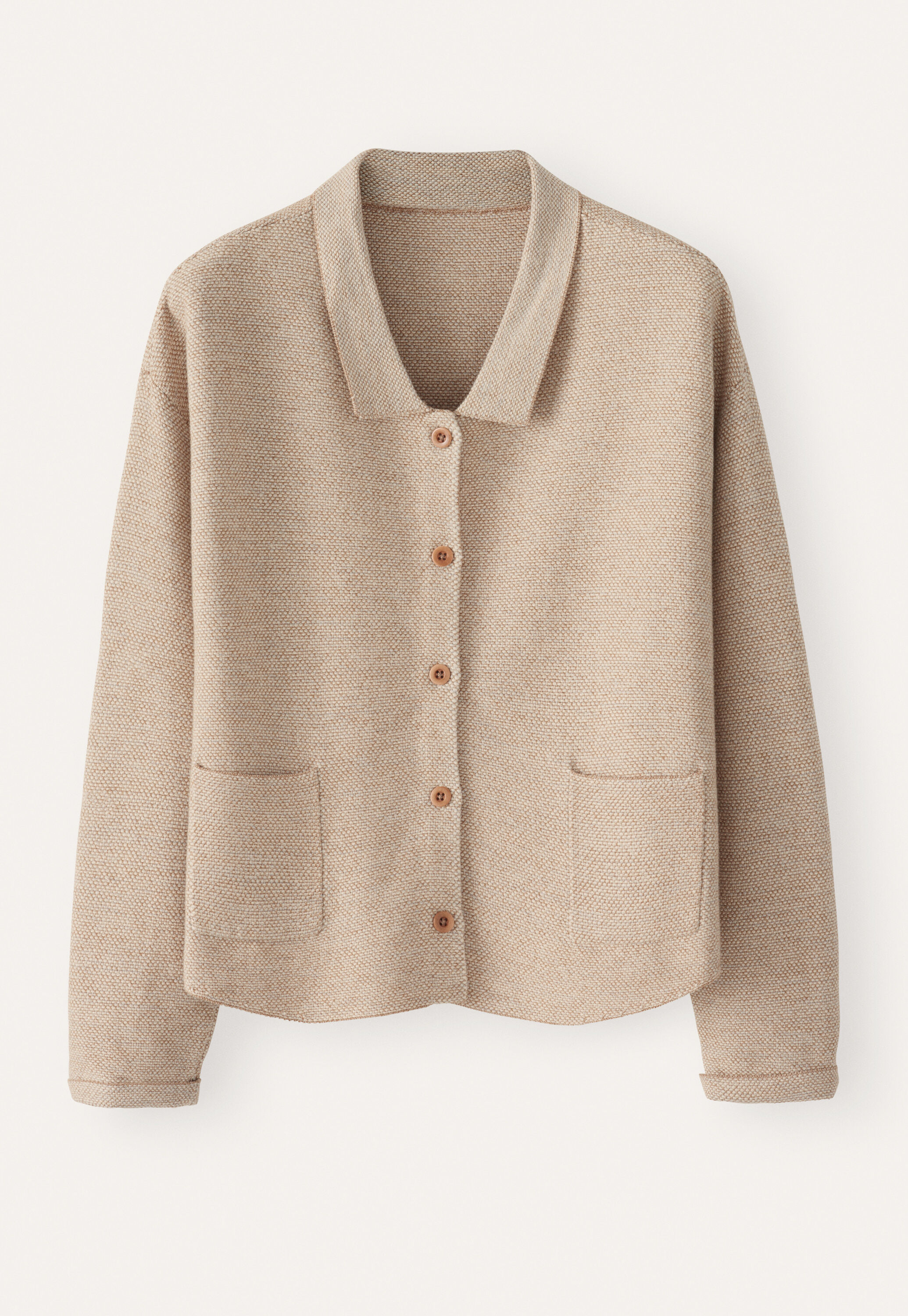 Cardigan mit Kragen