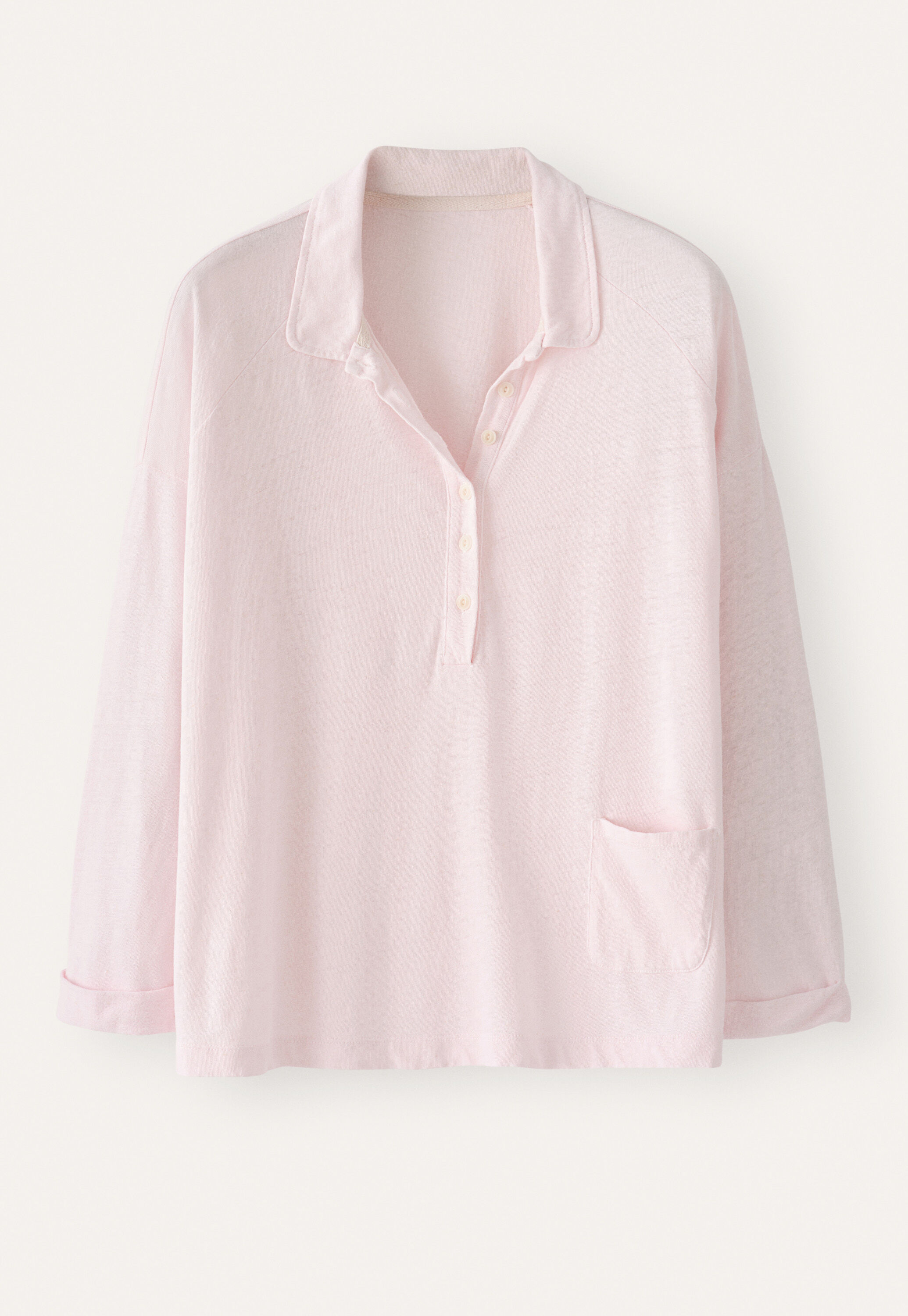 Jersey-Polo-Oberteil