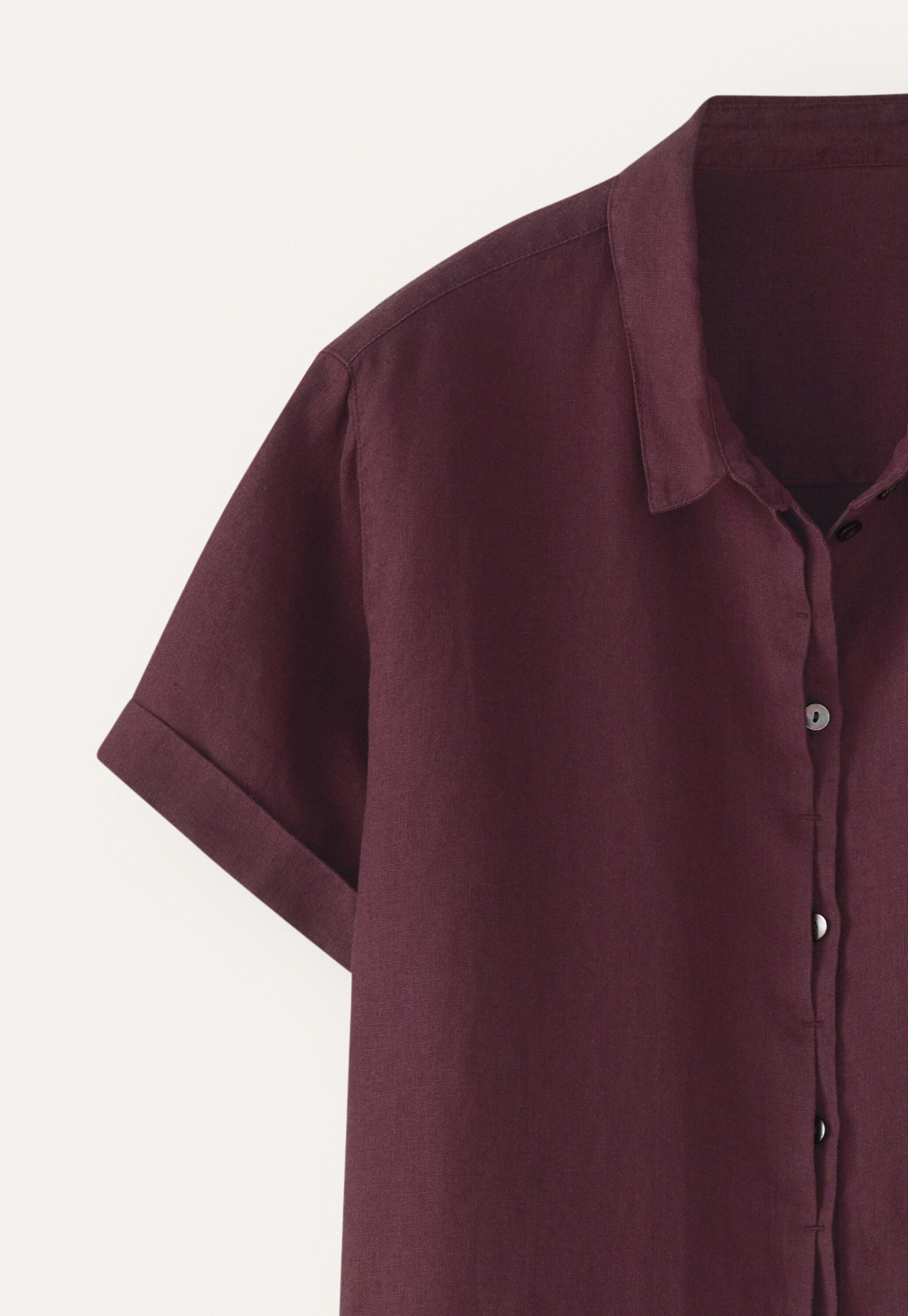 Bluse mit kurzen &Auml;rmeln