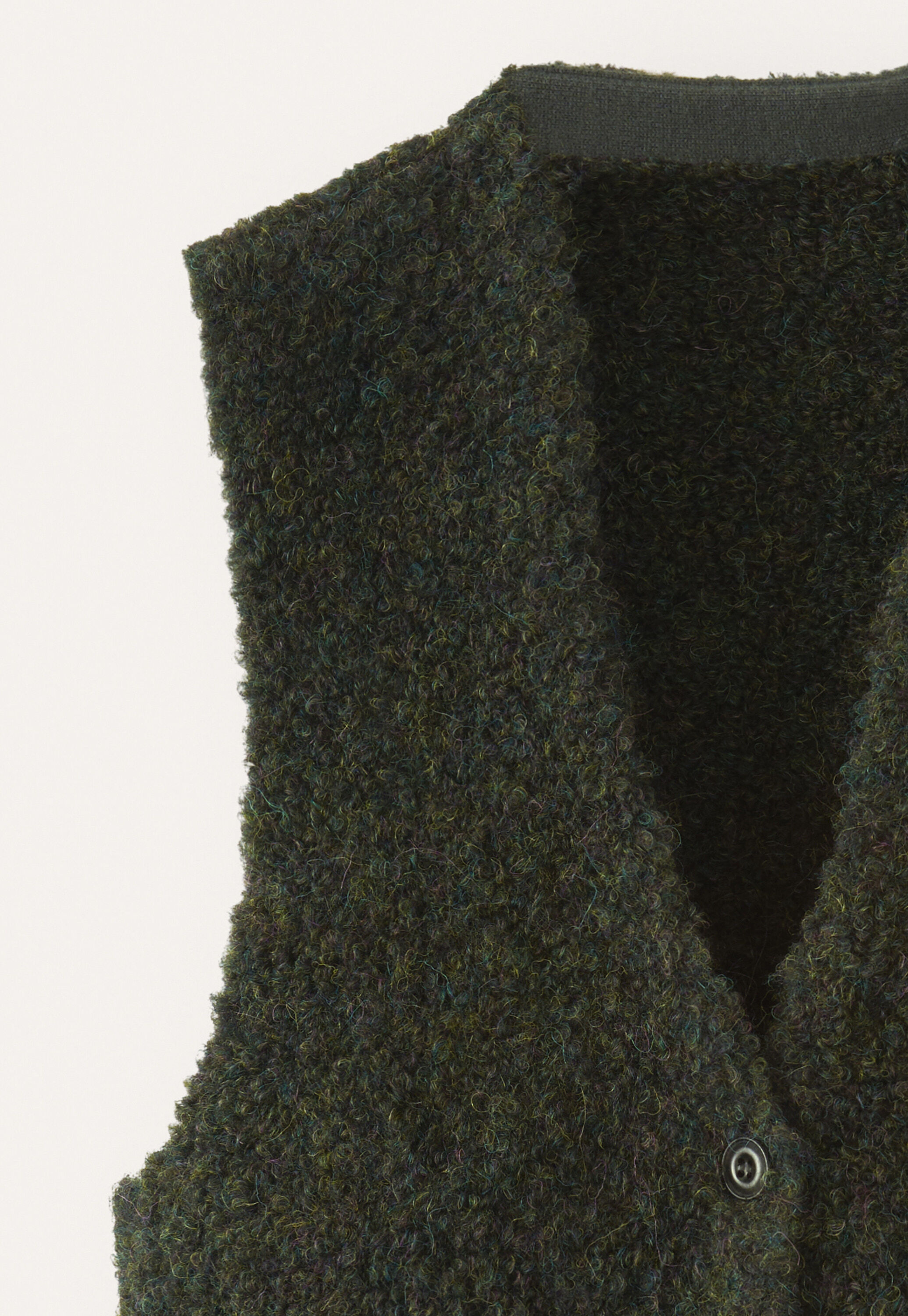Boucl&eacute;-Strickweste