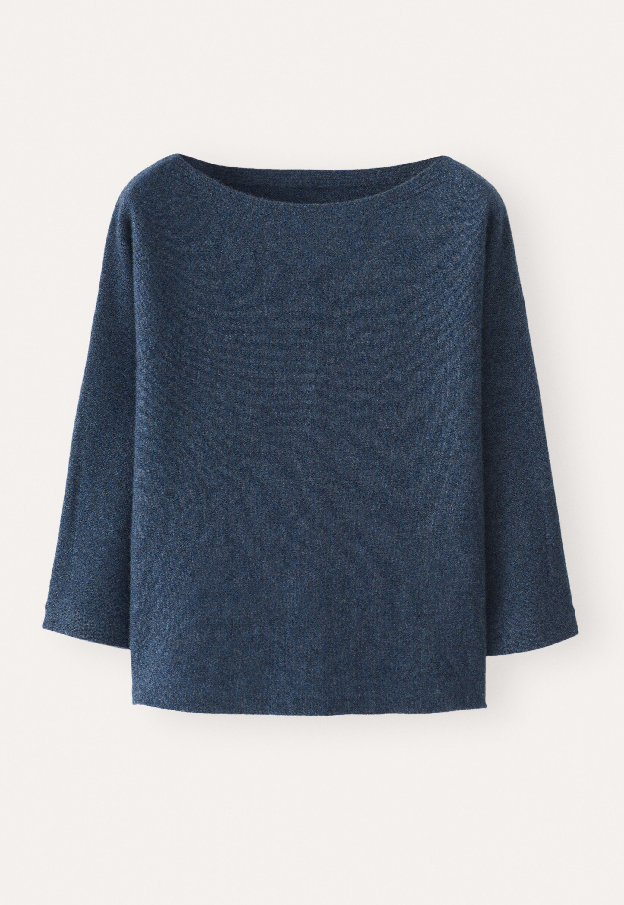 Pullover mit U-Boot-Ausschnitt