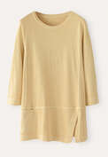 Jersey tunic, Butter yellow, webstill