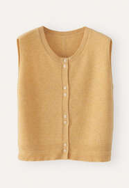 &Auml;rmelloser Pullover, Zartes Pomelo, webstill