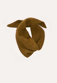 Dreiecksschal, Bronze, webstill