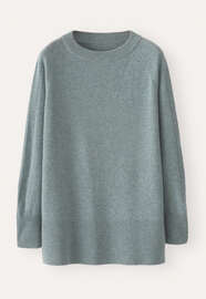 Pullover mit Raglan&auml;rmeln, Lagune, webstill
