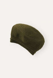Strick-Barett, Khaki, webstill