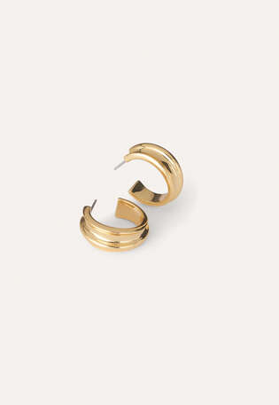 Ohrringe, Gold, webstill