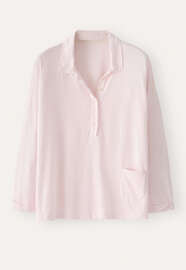 Jersey-Polo-Oberteil, Eisros&eacute;, webstill