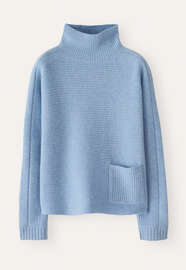 Pullover mit Dolman-&Auml;rmeln, Aqua/Himmelblau, webstill