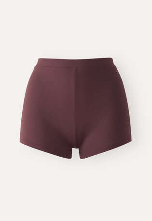 Badeshorts, Zwetschge, webstill
