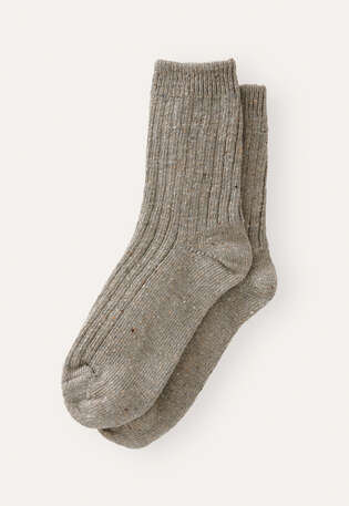 Donegal-Socken, Rehbraun, webstill