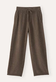 Strickhose, Erdbraun, webstill