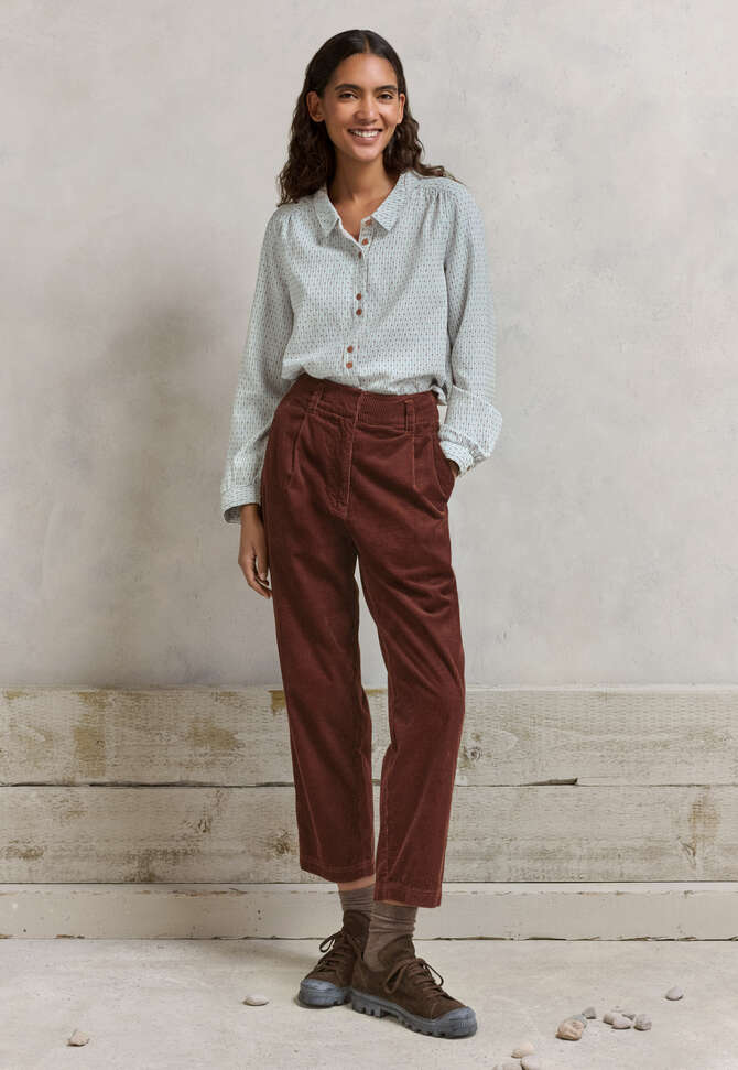 Dash-weave shirt, Soft aqua, completeTheLook