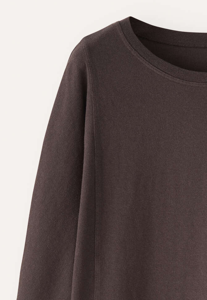 Top mit Teilungsn&auml;hten, Dunkle Schokolade, completeTheLook