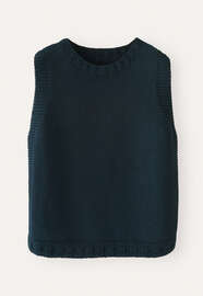 &Auml;rmelloser Pullover, Mitternacht, webstill
