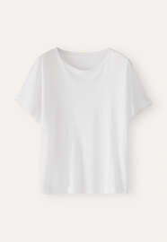 T-Shirt, Wei&szlig;, webstill