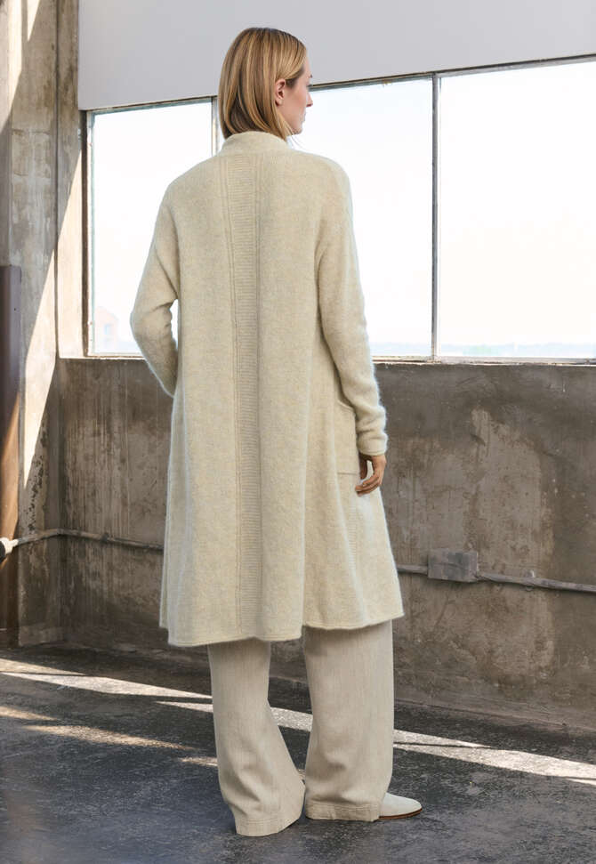 Verschlussloser Cardigan, Naturstein, completeTheLook