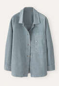 Cord overshirt, Duck-egg blue, webstill