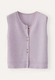 &Auml;rmelloser Pullover, Rosa Lavendel, webstill