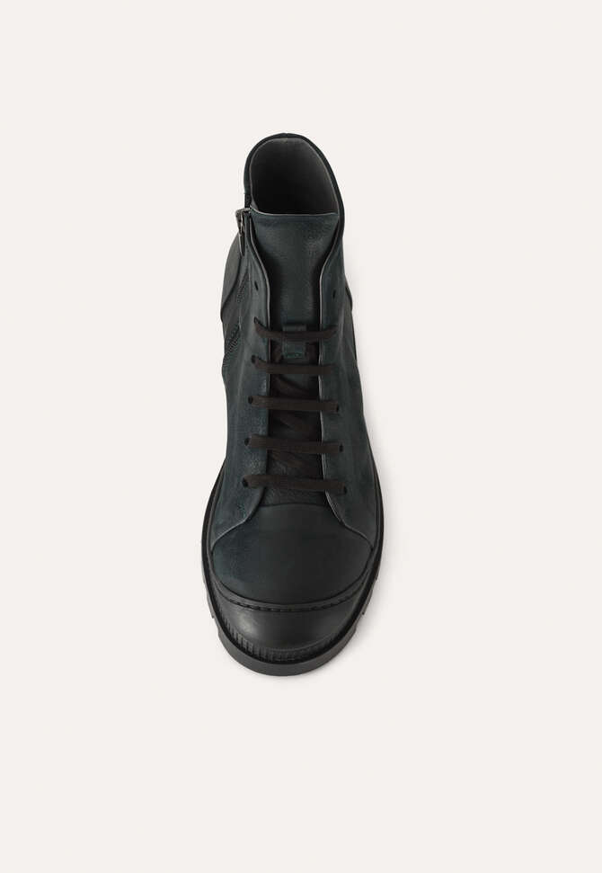 Schn&uuml;rstiefel, Dunkles Aquamarin, completeTheLook