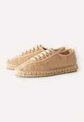 Espadrille trainer, Stone, webstill