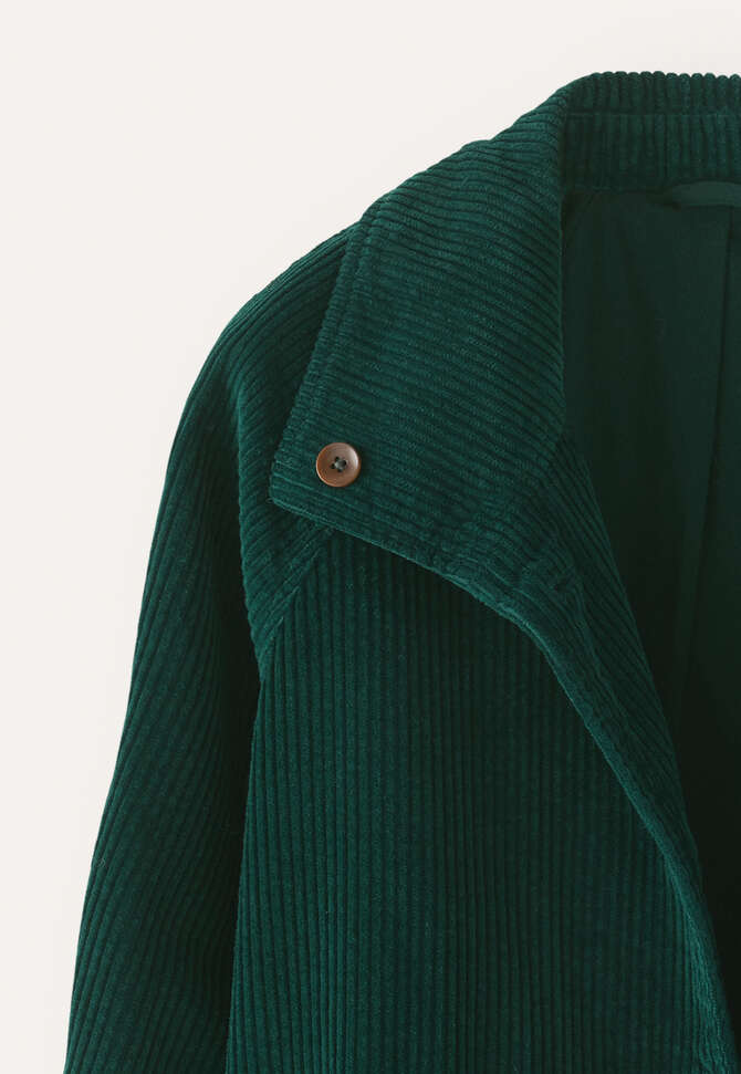 Cordjacke, Dunkles Piniengr&uuml;n, completeTheLook