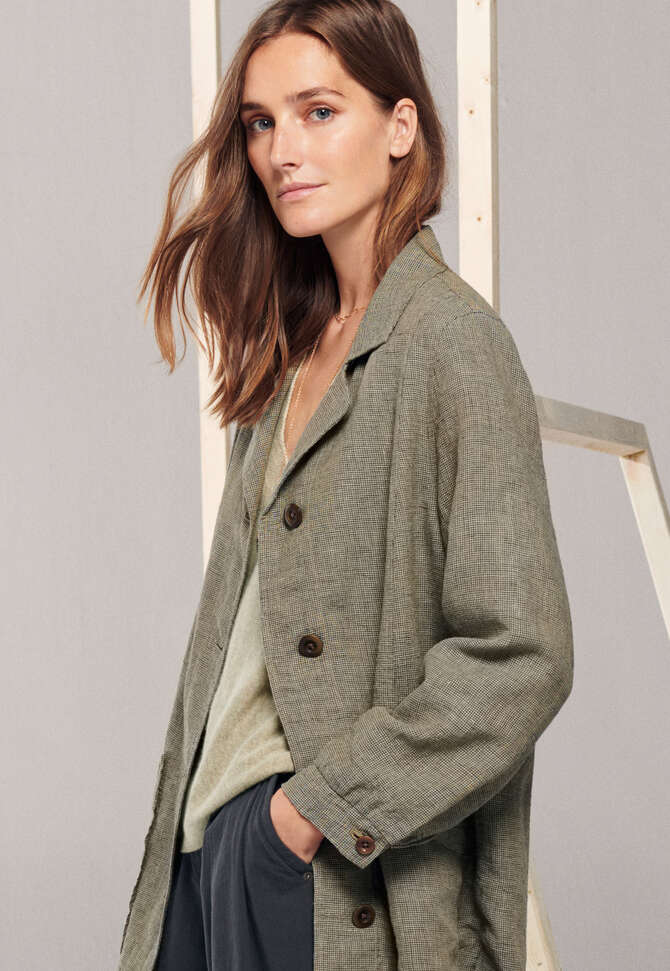 Lange Jacke, Khakigrau, completeTheLook