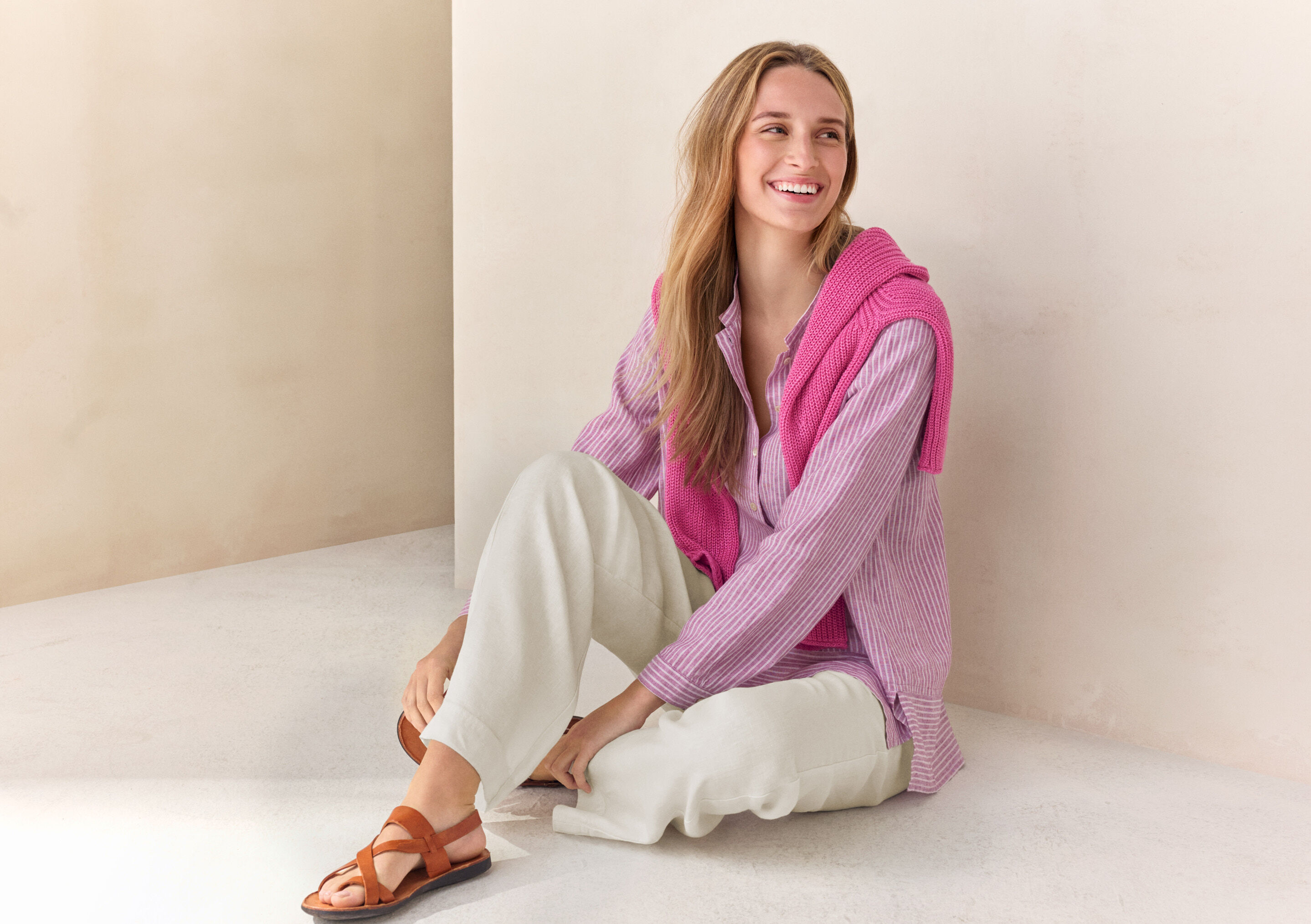 Cross-weave shirt