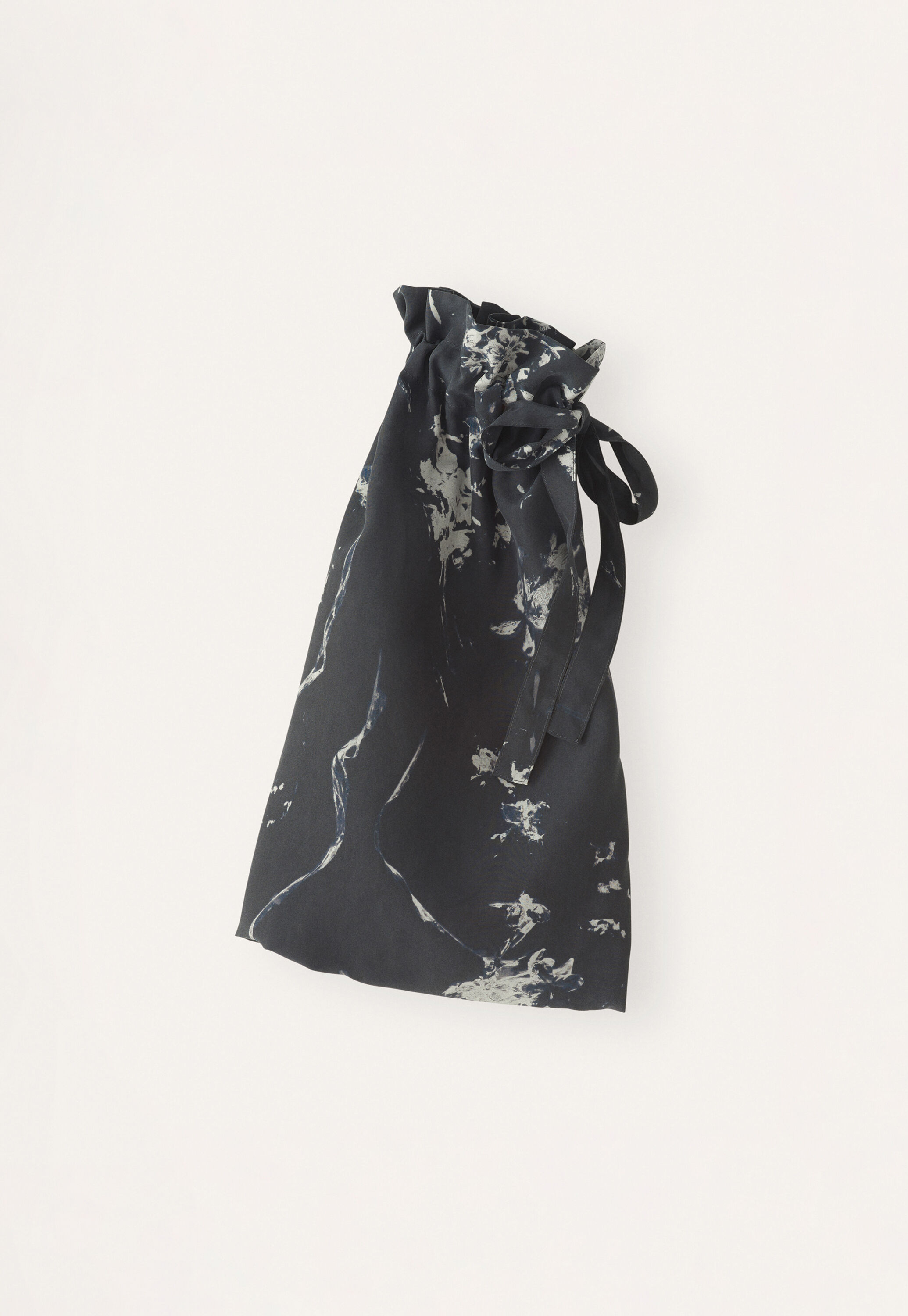Printed silk pyjamas