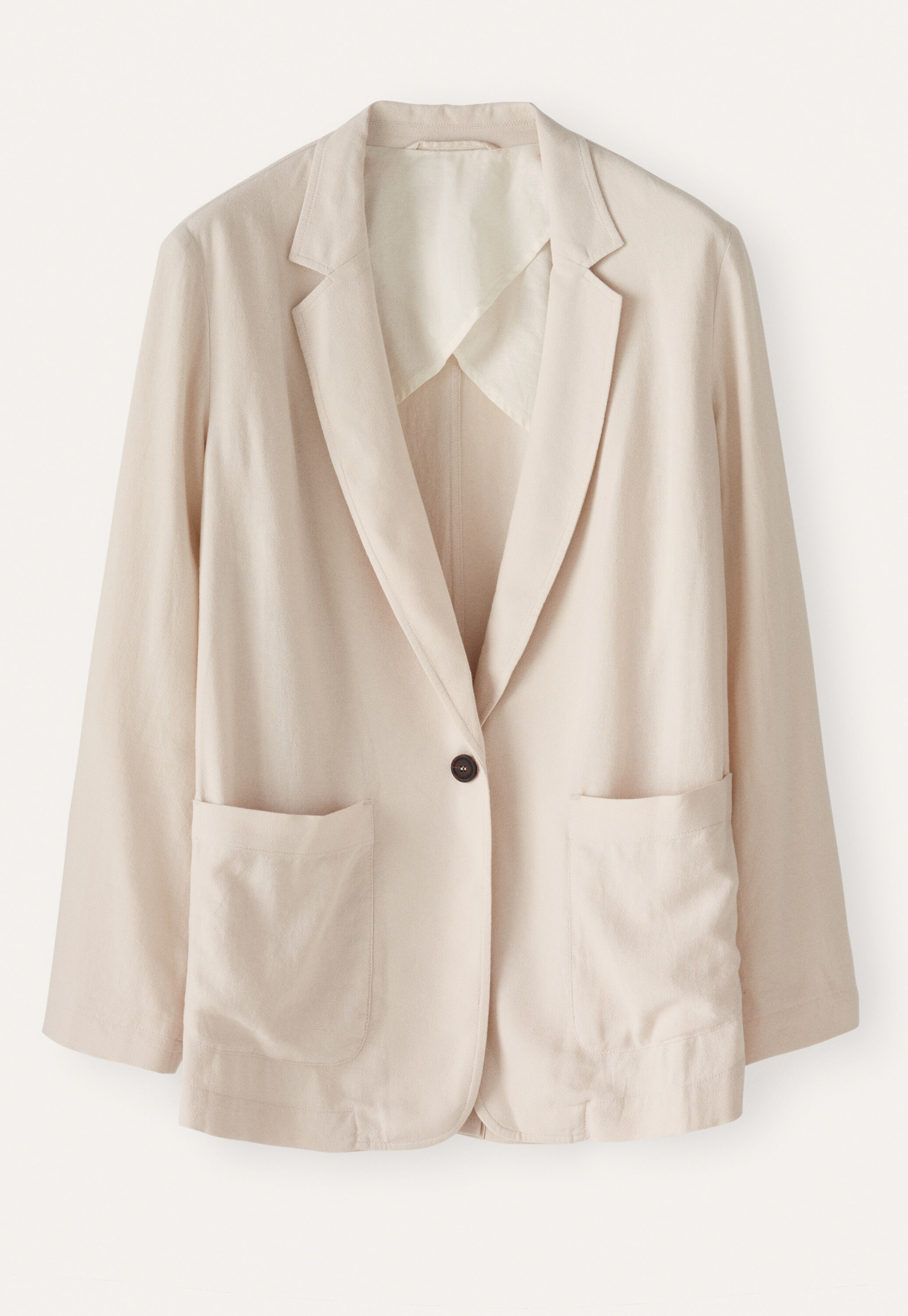 Patch-pocket blazer